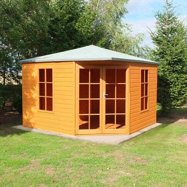 Larkspur Summerhouse 8X8 With Georgian Windows
