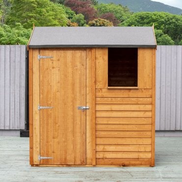Overlap 6x4 SD Reverse Apex Shed