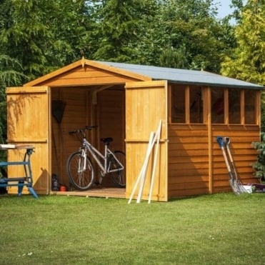Overlap Apex Shed 6X12