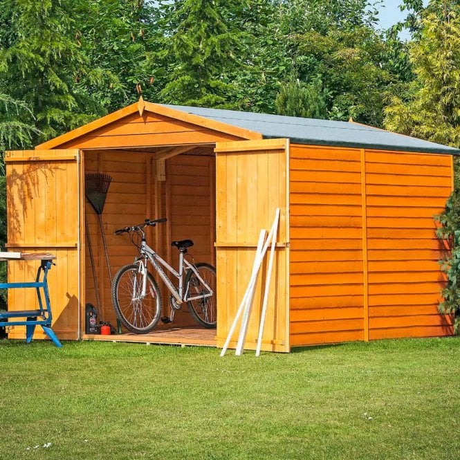 Shire Overlap Double Door No Windows 10x6
