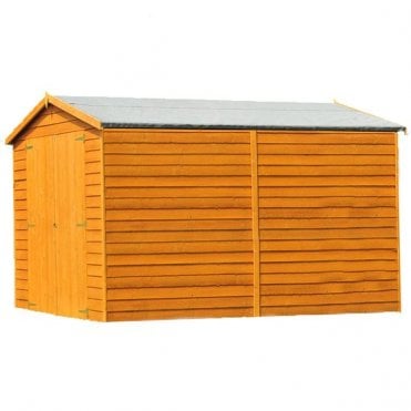 Shire Overlap Double Door No Windows 12x8