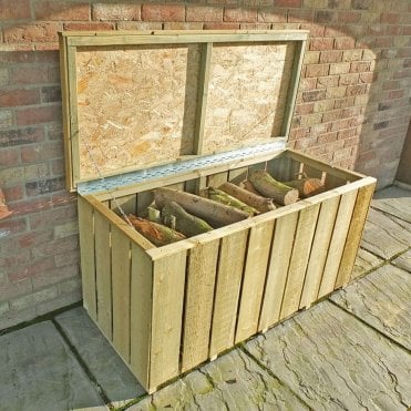 Pressure Treated Sawn Log Box