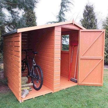Shed & Log Store 7X6