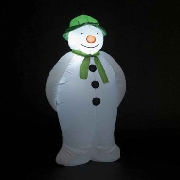 1.8m Inflatable The Snowman With LEDs