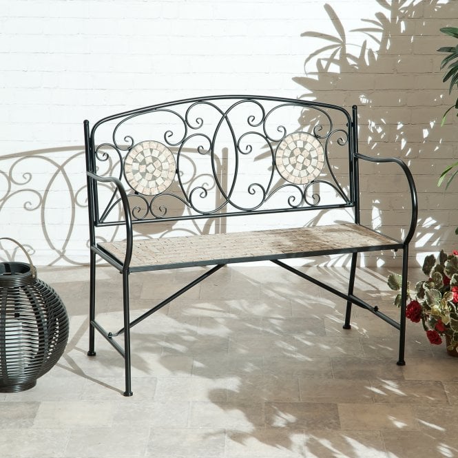 SunTime Casablanca Mosaic Bench