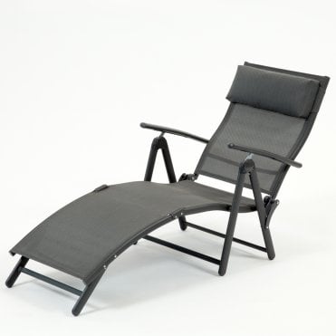 Havana Charcoal Sunlounger