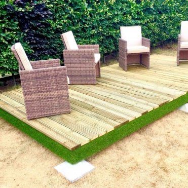 Garden Decking Kit 2.4m x 4.7m