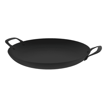 Griddle Pan in Nitrocarburized Carbon Steel