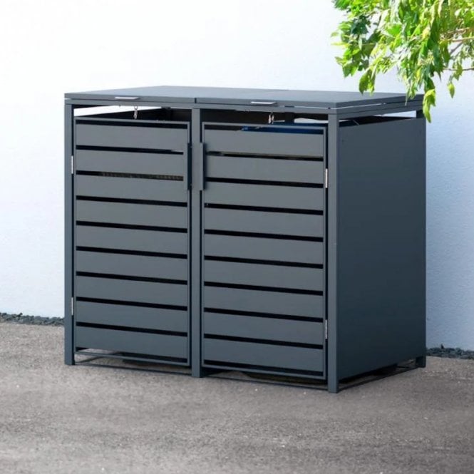 Trimetals Double Bin Store