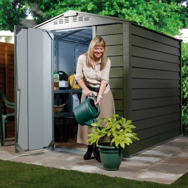 Titan 680 Metal Shed 6X8