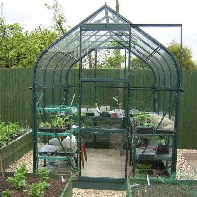 Vitavia Orion Green Framed Greenhouse 6X6