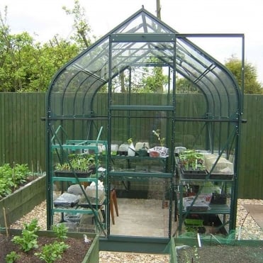 Orion Green Framed Greenhouse 6X8