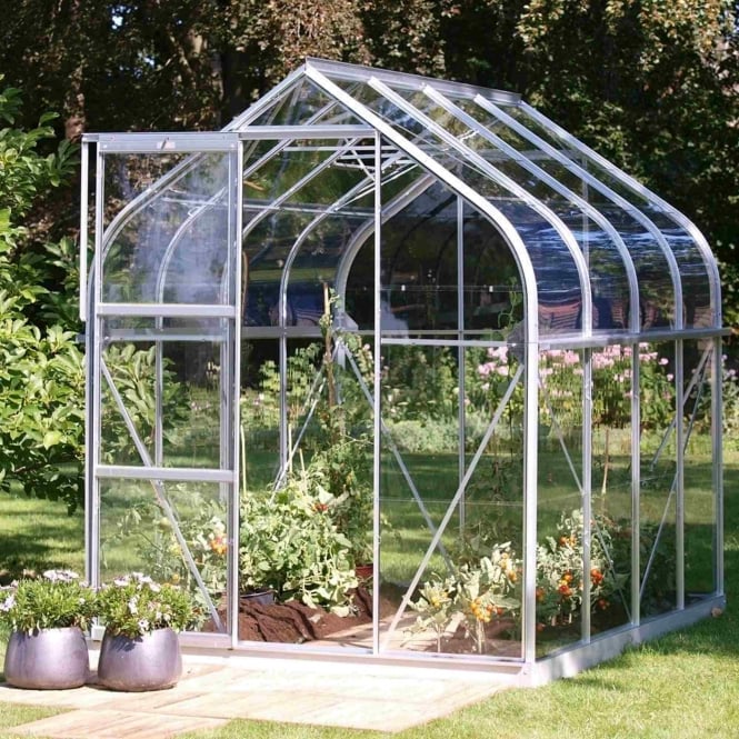 Vitavia Orion Silver Framed Greenhouse 6X6
