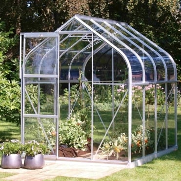 Orion Silver Framed Greenhouse 6X8