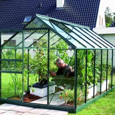 Venus Green Framed Greenhouse 6X12