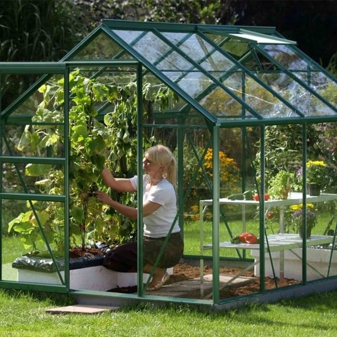 Vitavia Venus Green Framed Greenhouse 6X8