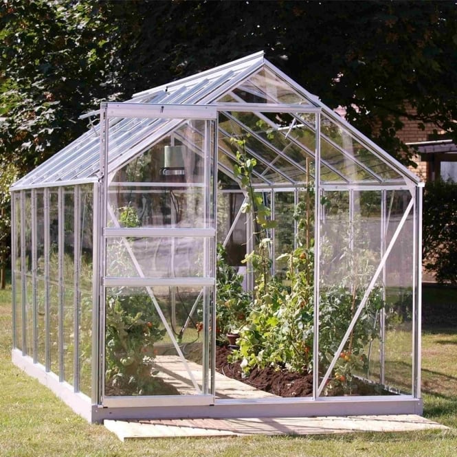 Vitavia Venus Silver Framed Greenhouse 6X12