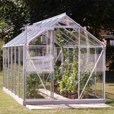 Venus Silver Framed Greenhouse 6X12