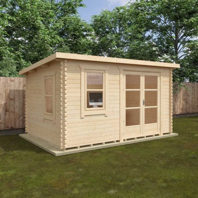 Woodlands Belton 44mm Log Cabin